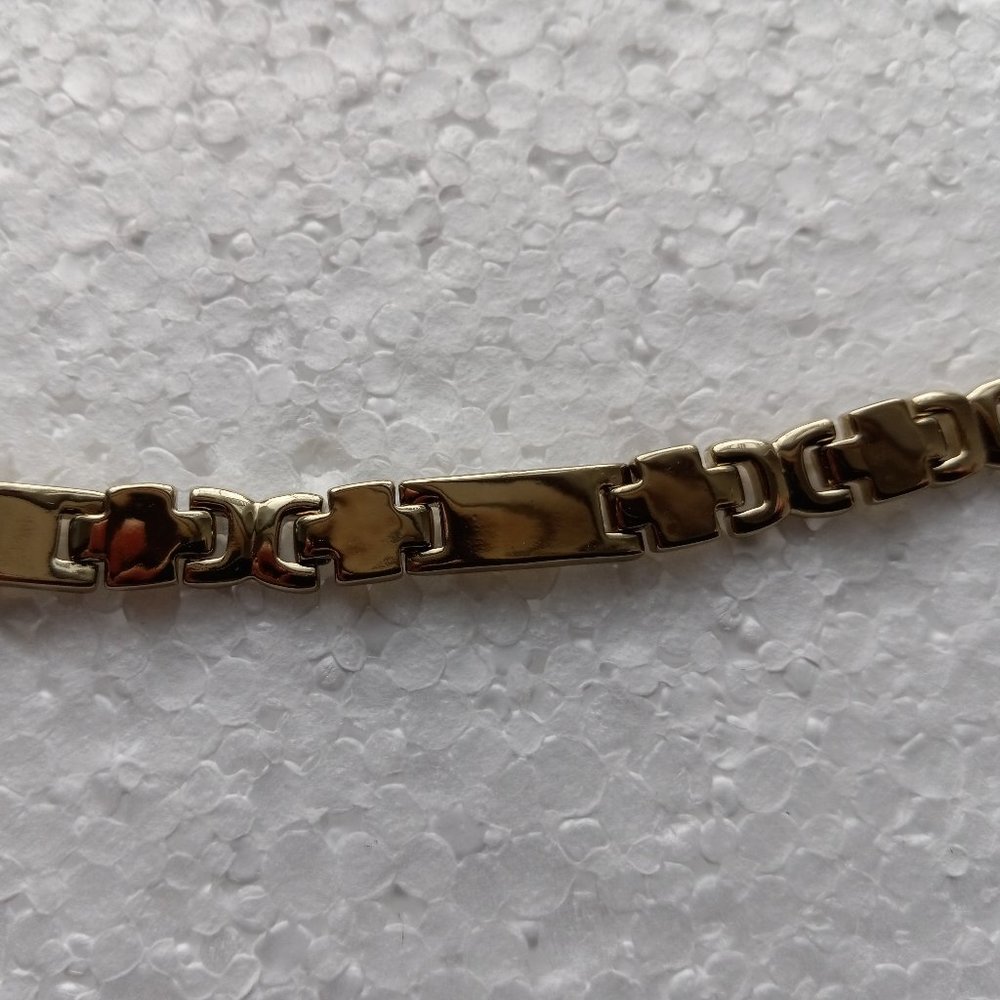 Gold Cross Bracelet